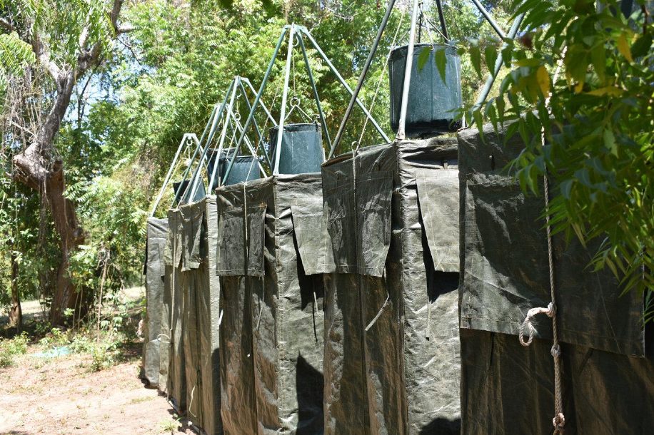 Ablution tents