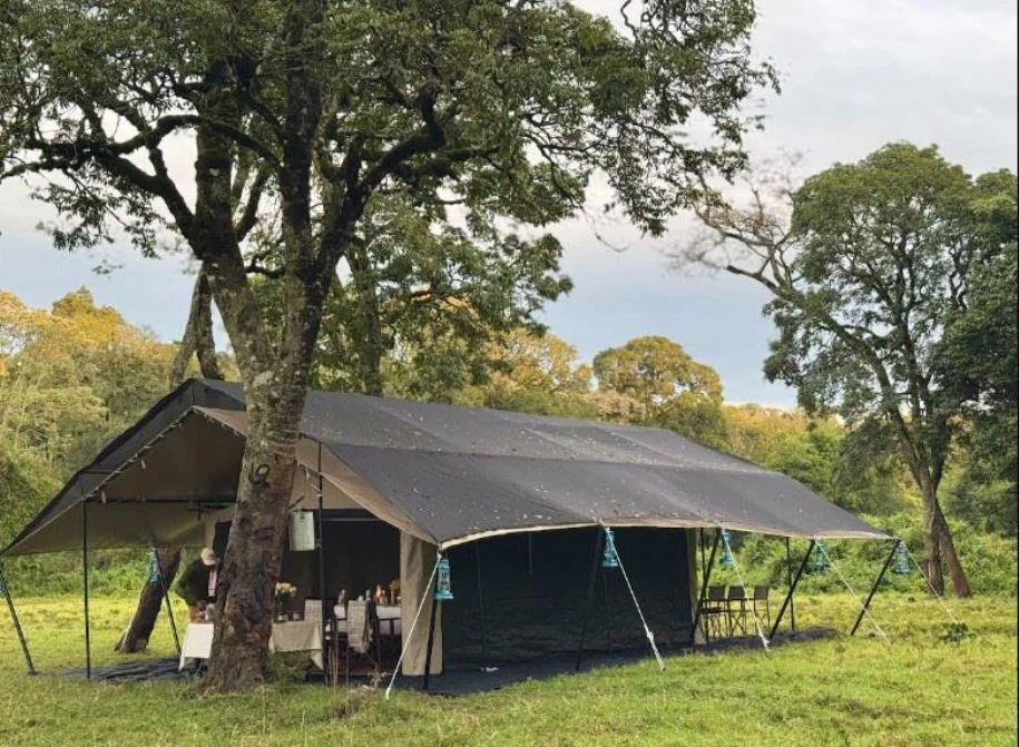 Il Polei mess tent